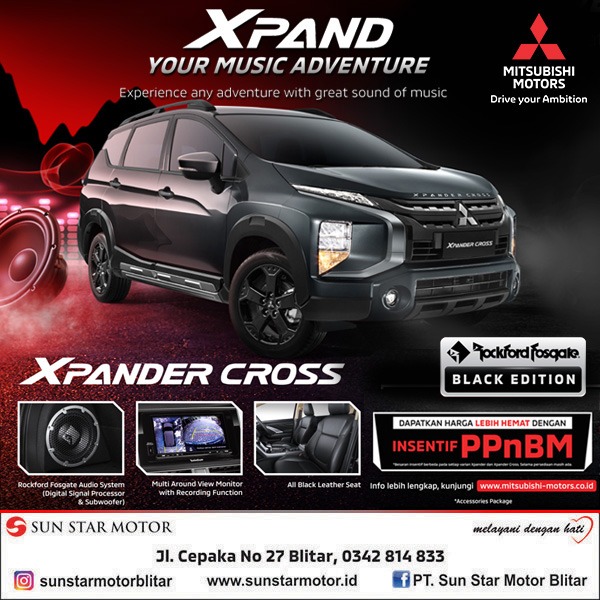 MITSUBISHI XPANDER RF FOSGATE BLACK EDITION & MITSUBISHI XPANDER CROSS RF FOSGATE BLACK EDITION