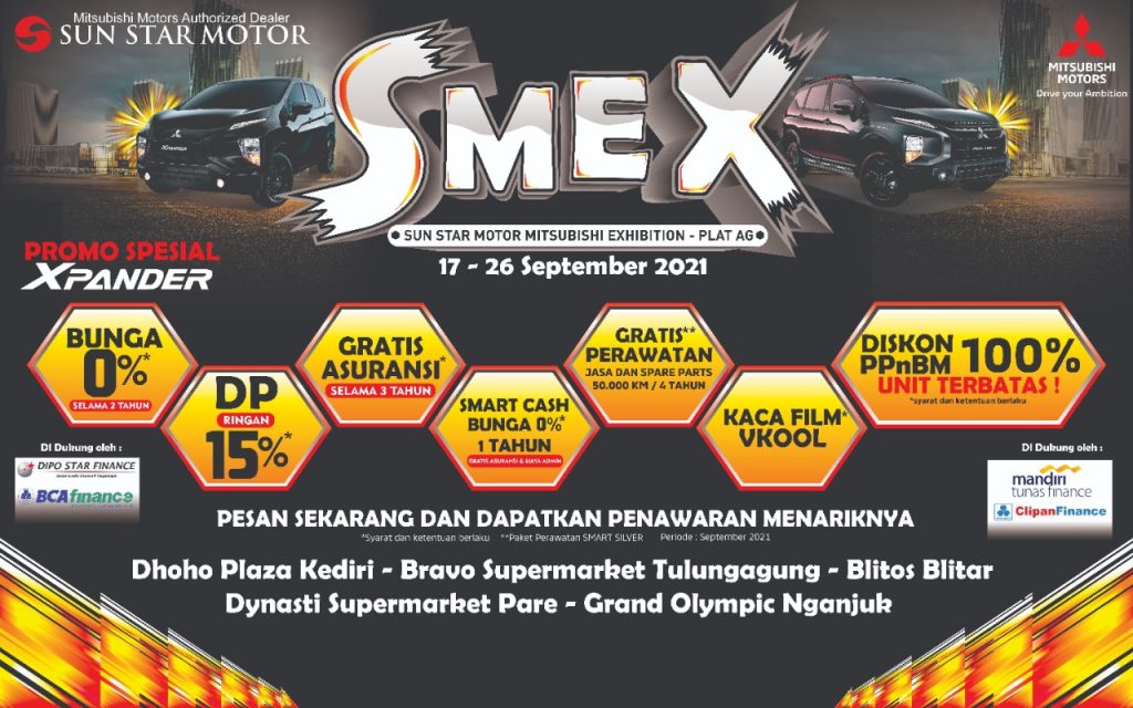 SMEX – SUN STAR MOTOR MITSUBISHI EXHIBITION PT SUN STAR MOTOR BLITAR