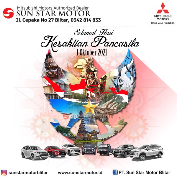 SELAMAT HARI KESAKTIAN PANCASILA 1 OKTOBER 2021