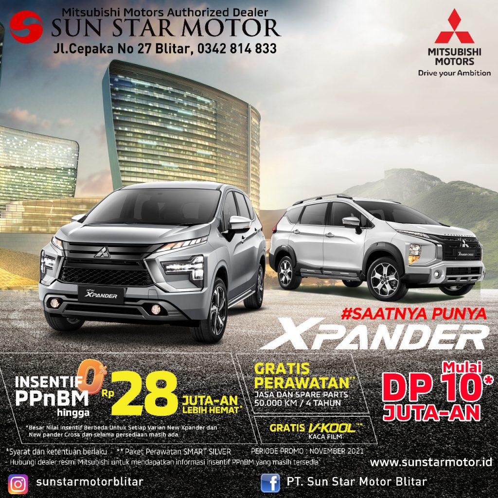 #SAATNYA PUNYA XPANDER BELI DI PT SUN STAR MOTOR BLITAR