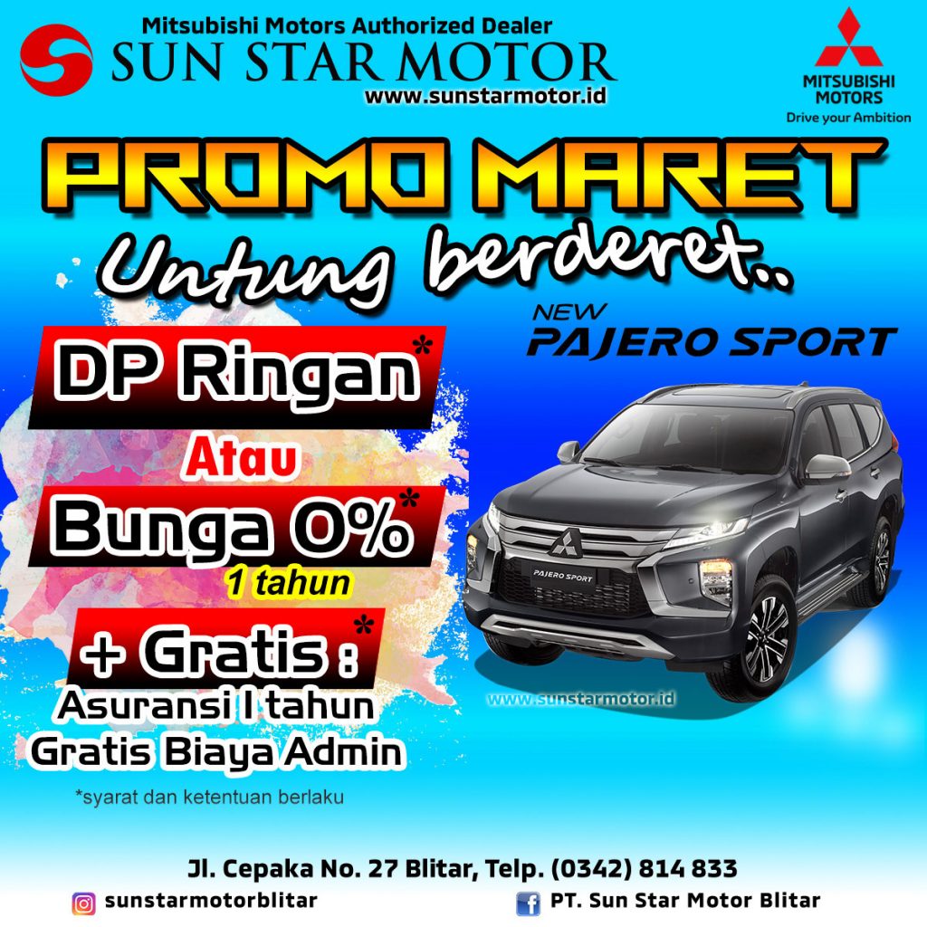 BELI PAJERO SPORT, UNTUNG PASTI BERDERET