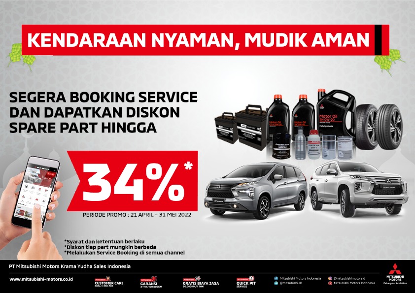 KENDARAAN NYAMAN, MUDIK AMAN BERSAMA MITSUBISHI