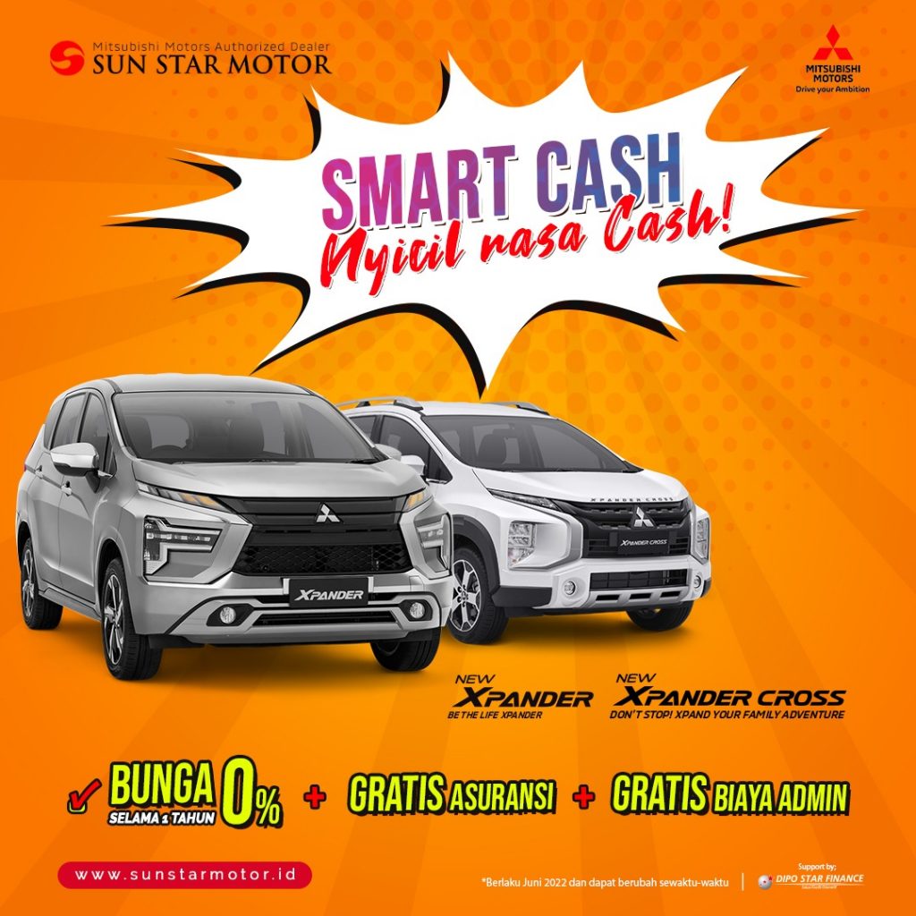 PROMO SMARTCASH NEW XPANDER DAN NEW XPANDER CROSS DI PT. SUN STAR MOTOR BLITAR