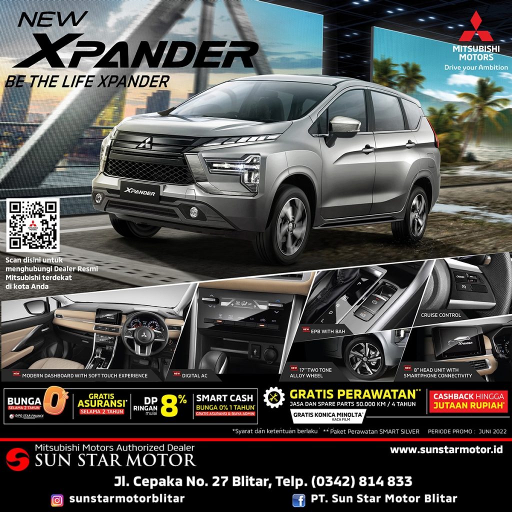 BANYAK PROMO BELI MITSUBISHI NEW XPANDER DI PT. SUN STAR MOTOR BLITAR