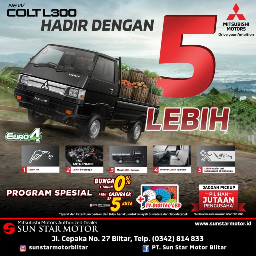 BELI NEW COLT L300 DAPAT HADIAH LED TV