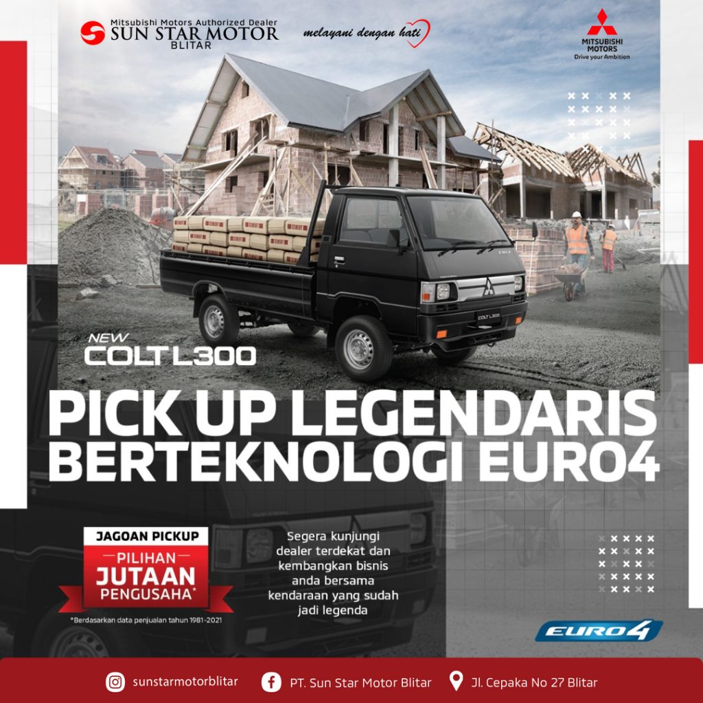 DAPATKAN NEW L300 DENGAN TEKNOLOGI EURO 4 DI PT. SUN STAR MOTOR BLITAR