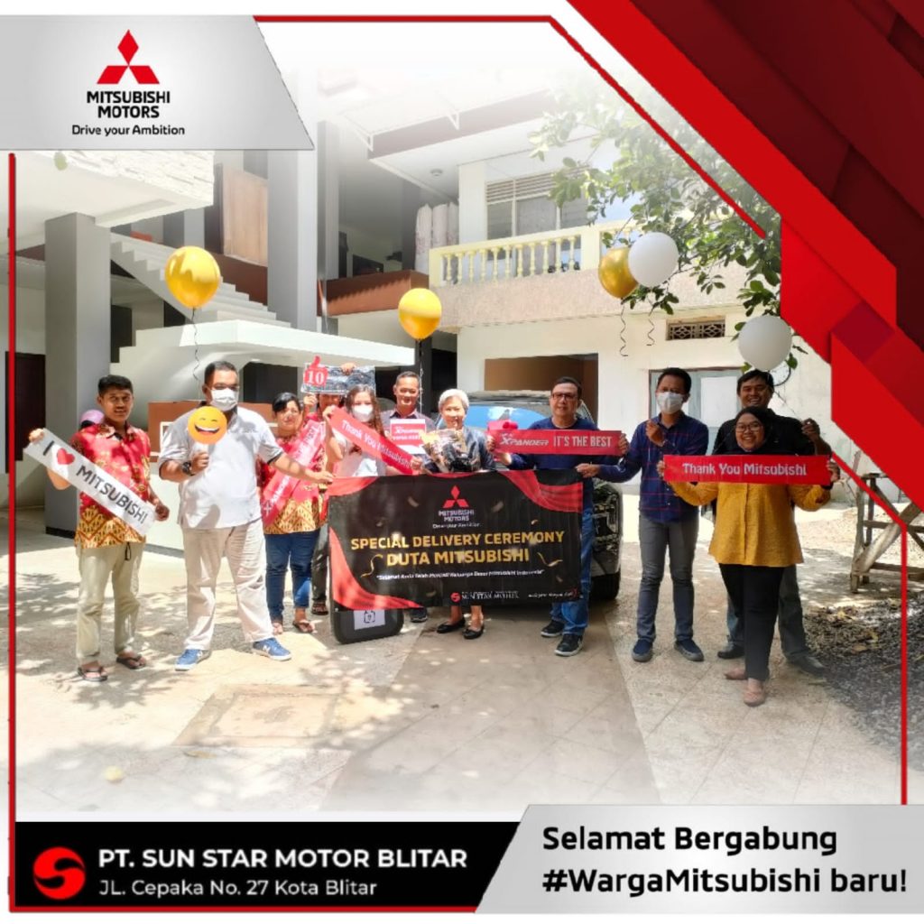 SPECIAL DELIVERY CEREMONY MITSUBISHI XPANDER PT. SUN STAR MOTOR BLITAR