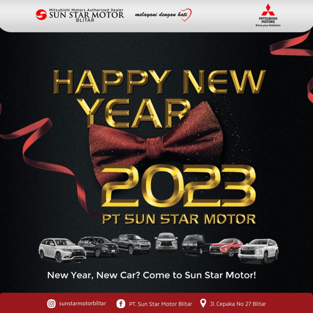 HAPPY NEW YEAR 2023 – PT. SUN STAR MOTOR BLITAR