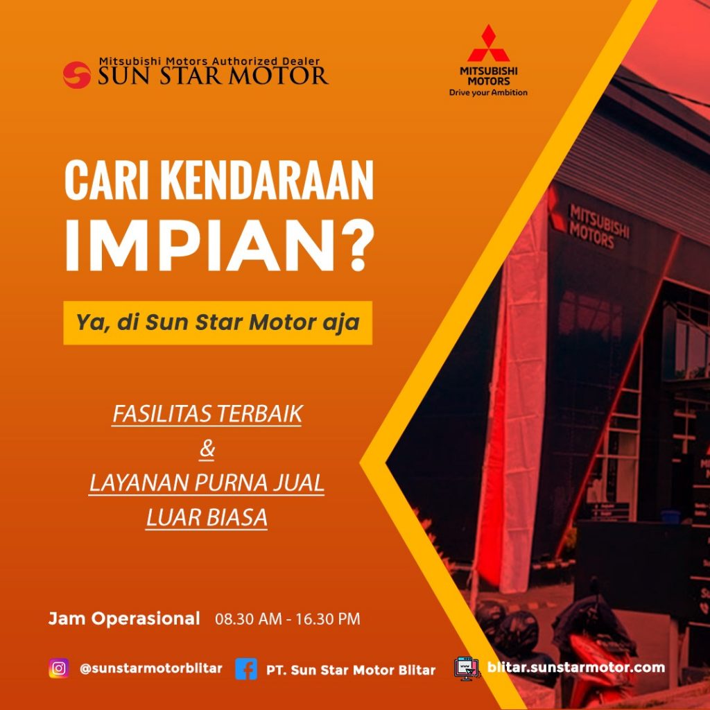 CARI MOBIL IMPIAN?? YAA DI PT. SUN STAR MOTOR BLITAR AJA..