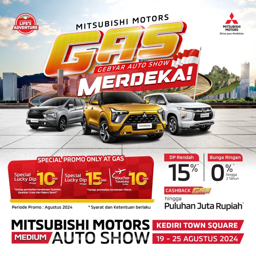 MITSUBISHI MOTORS GAS GEBYAR AUTO SHOW MERDEKA