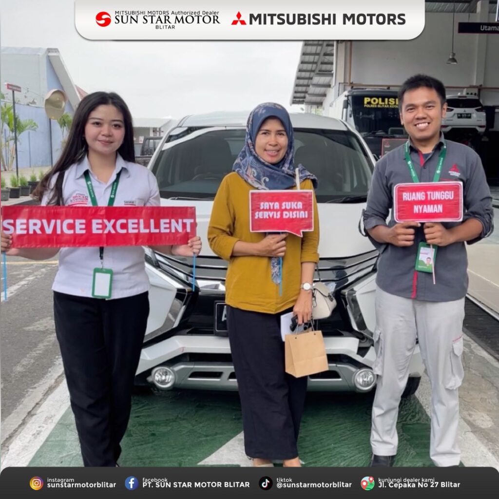 PENYERAHAN KENDARAAN SETELAH SERVICE DI PT. SUN STAR MOTOR BLITAR