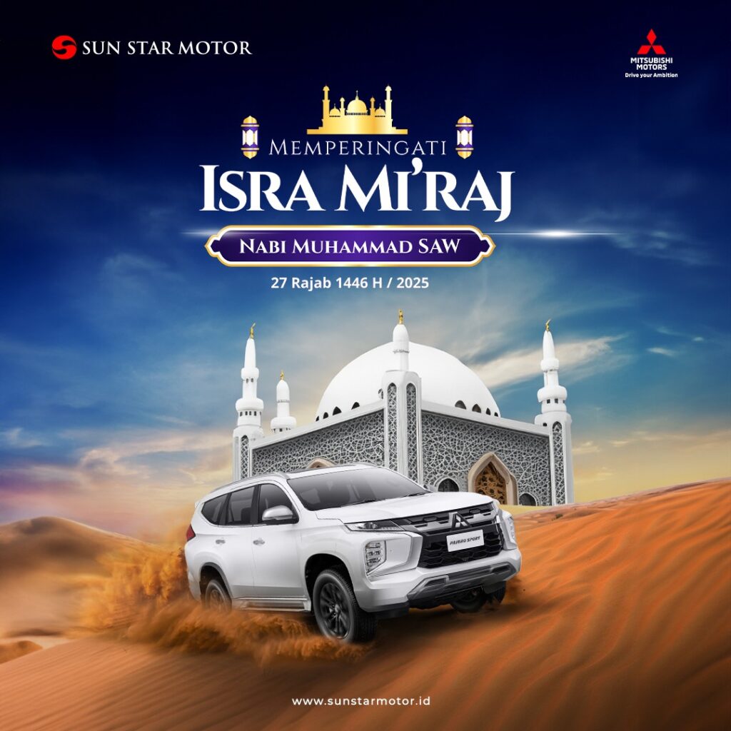 SELAMAT MEMPERINGATI HARI ISRA MIRAJ 1446 H