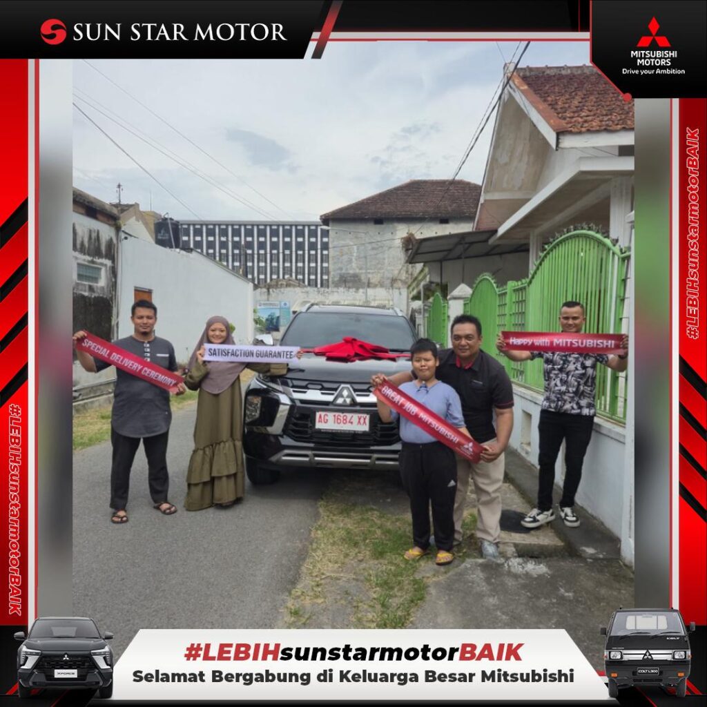 PENYERAHAN KENDARAAN TERPADU MITSUBISHI