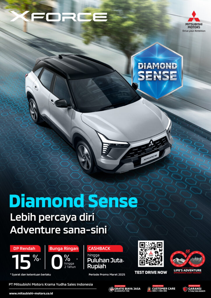 MITSUBISHI XFORCE DENGAN DIAMOND SENSE