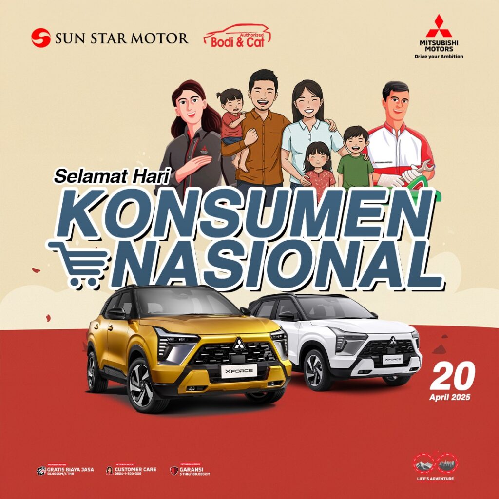 SELAMAT HARI KONSUMEN MITSUBISHI PT SUN STAR MOTOR BLITAR