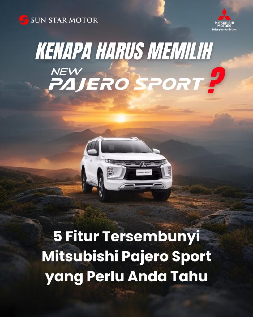 FITUR TERSEMBUNYI PAJERO SPORT