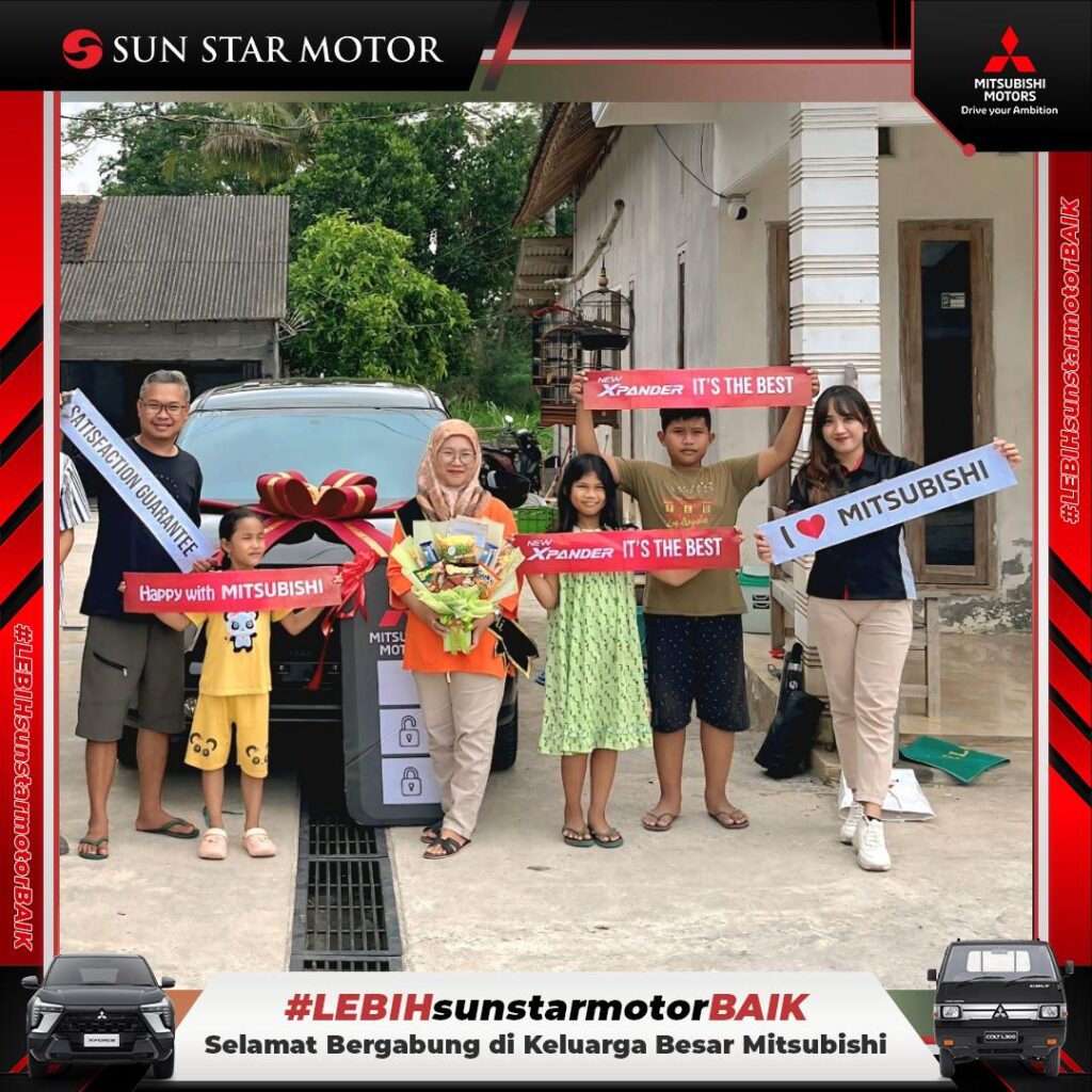 PENYERAHAN KENDARAAN TERPADU MITSUBISHI