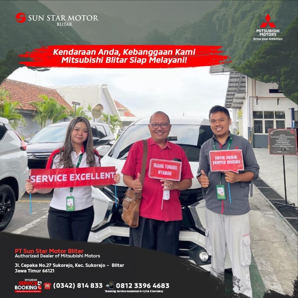 PENYERAHAN KENDARAAN MITSUBISHI AFTER SERVICE
