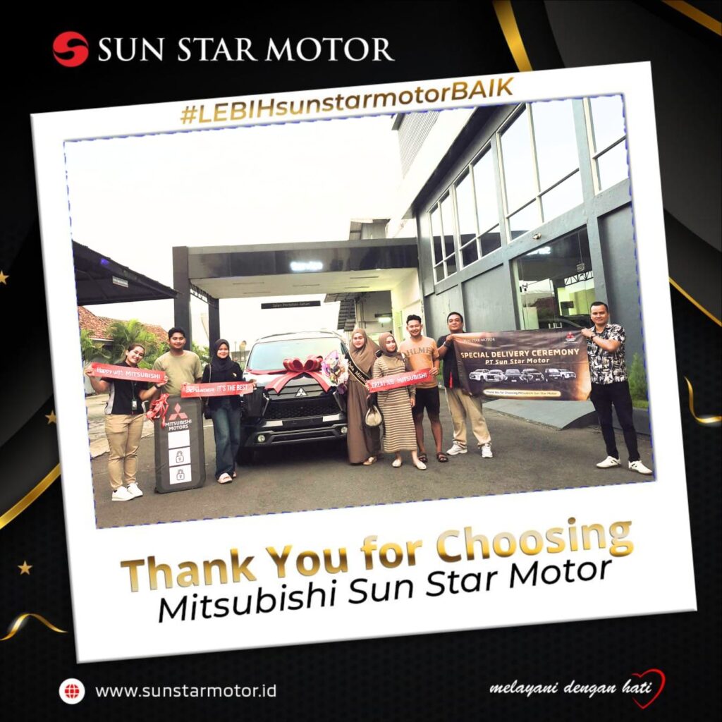 PENYERAHAN KENDARAAN TERPADU MITSUBISHI