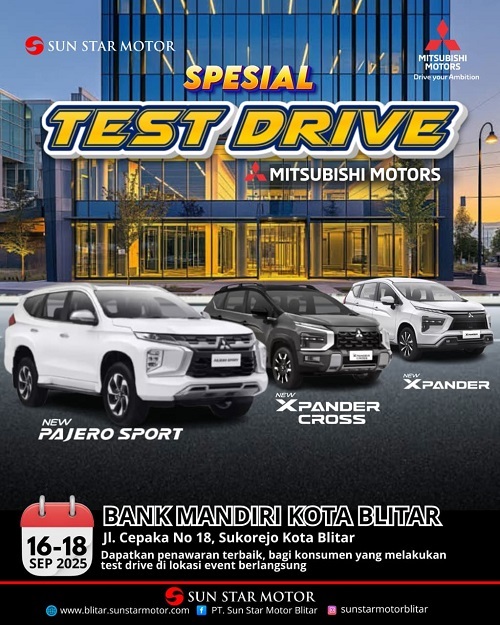 SPECIAL TEST DRIVE MITSUBISHI PAJERO SPORT DI BANK MANDIRI BLITAR