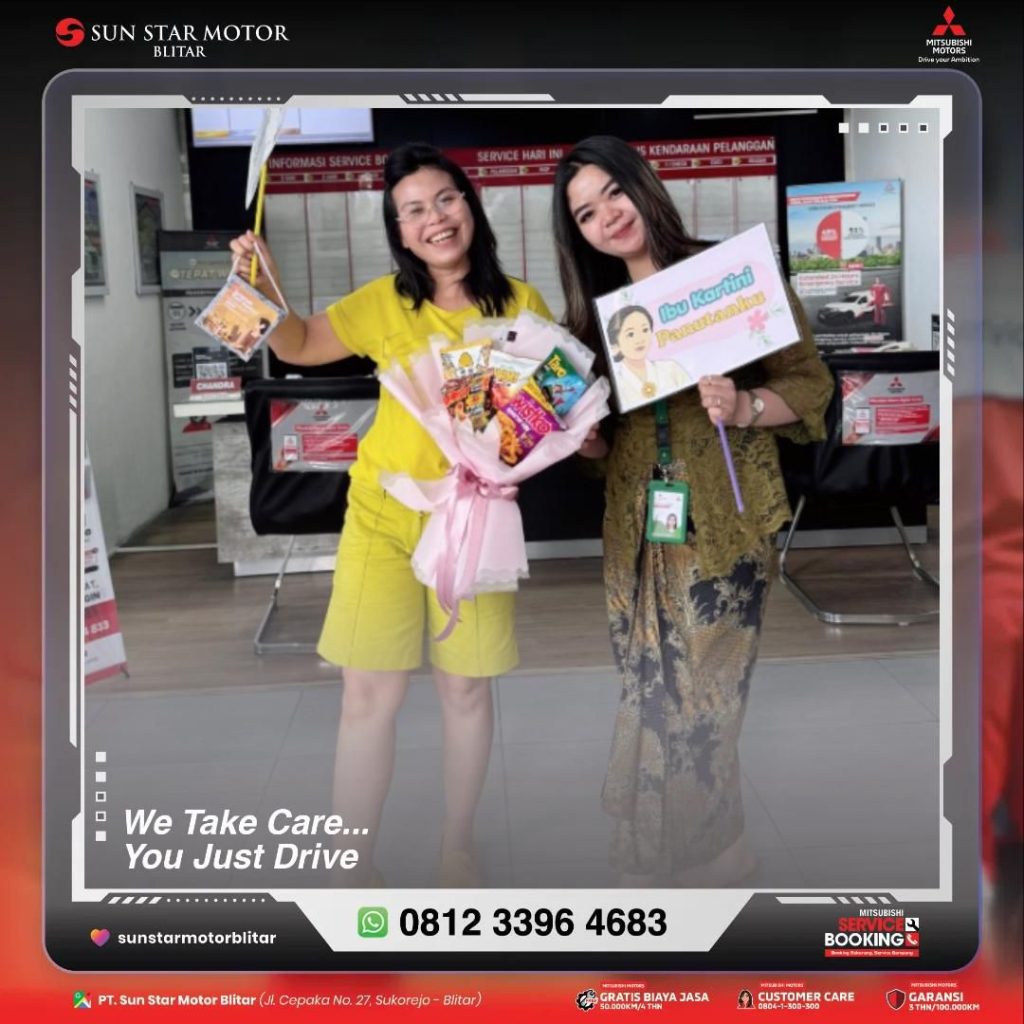 pENYERAHAN SOEVENIR UNTUK KONSUMEN DI HARI KARTINI 21 APRIL 2026