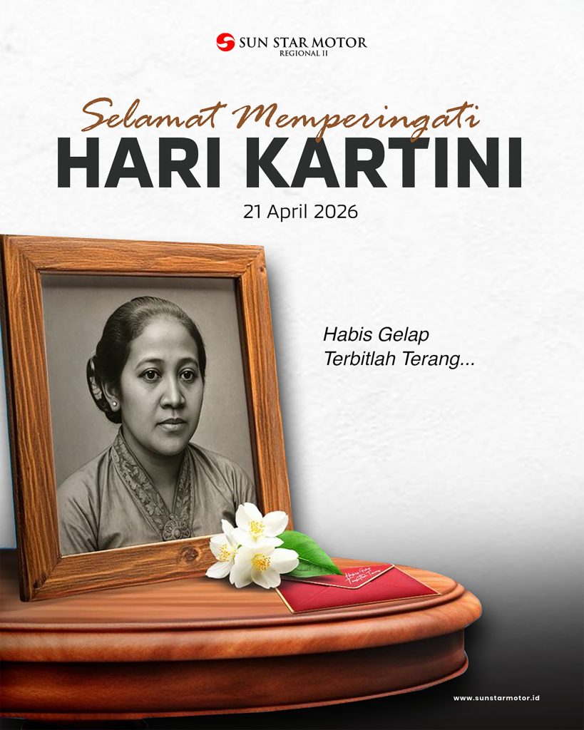 SELAMAT HARI KARTINI 21APRIL 2026 PT SUN STAR MOTOR BLITAR