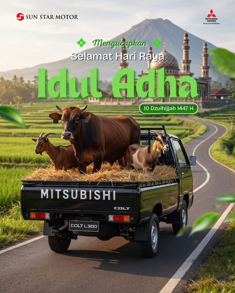 SELAMAT HARI RAYA IDUL ADHA 1447 H DARI PT SUN STAR MOTOR BLITAR