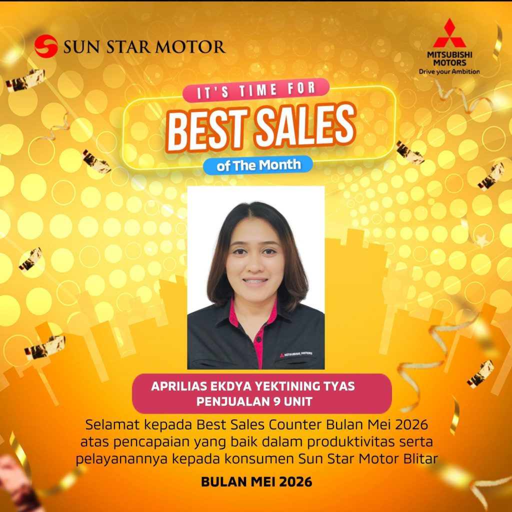 bEST SALES BULAN MEI 2026 PT. SUN STAR MOTOR BLITAR