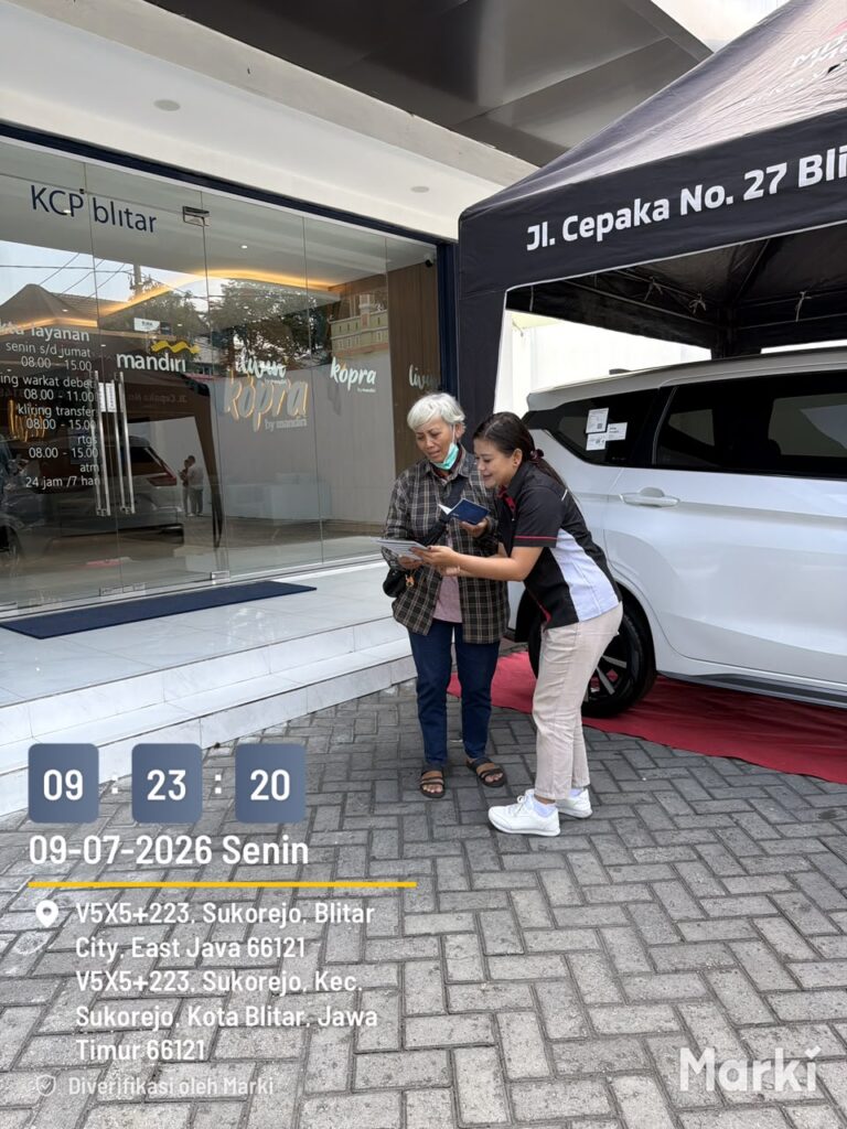 EVENT TEST DRIVE MITSUBISHI DI BANK MANDIRI BLITAR